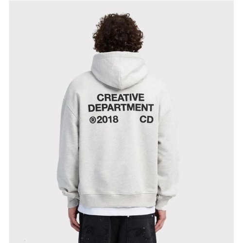 RETERNITY CREATIVE ZIP HOODIE GRIS