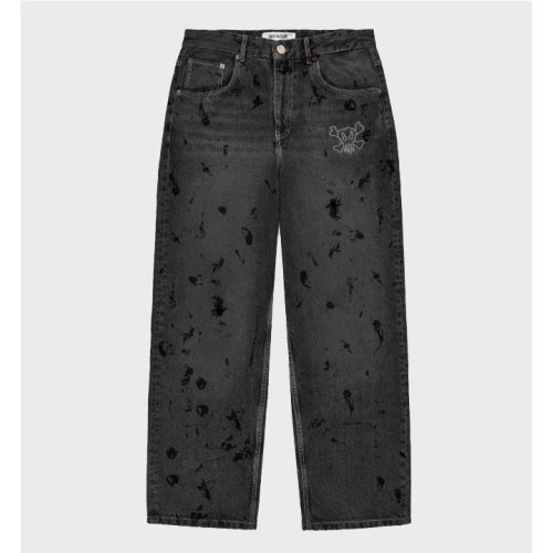 6IXT4OUR PAINTER SKULL DENIM NEGRO