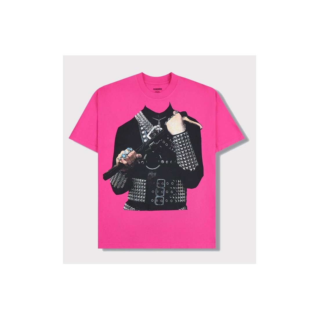 PLEASURES AXED TEE ROSADO