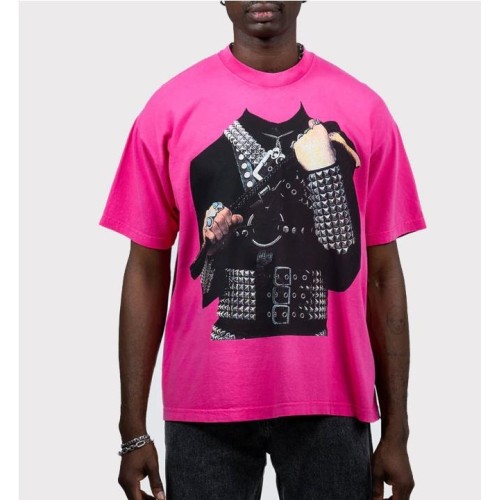 PLEASURES AXED TEE ROSADO