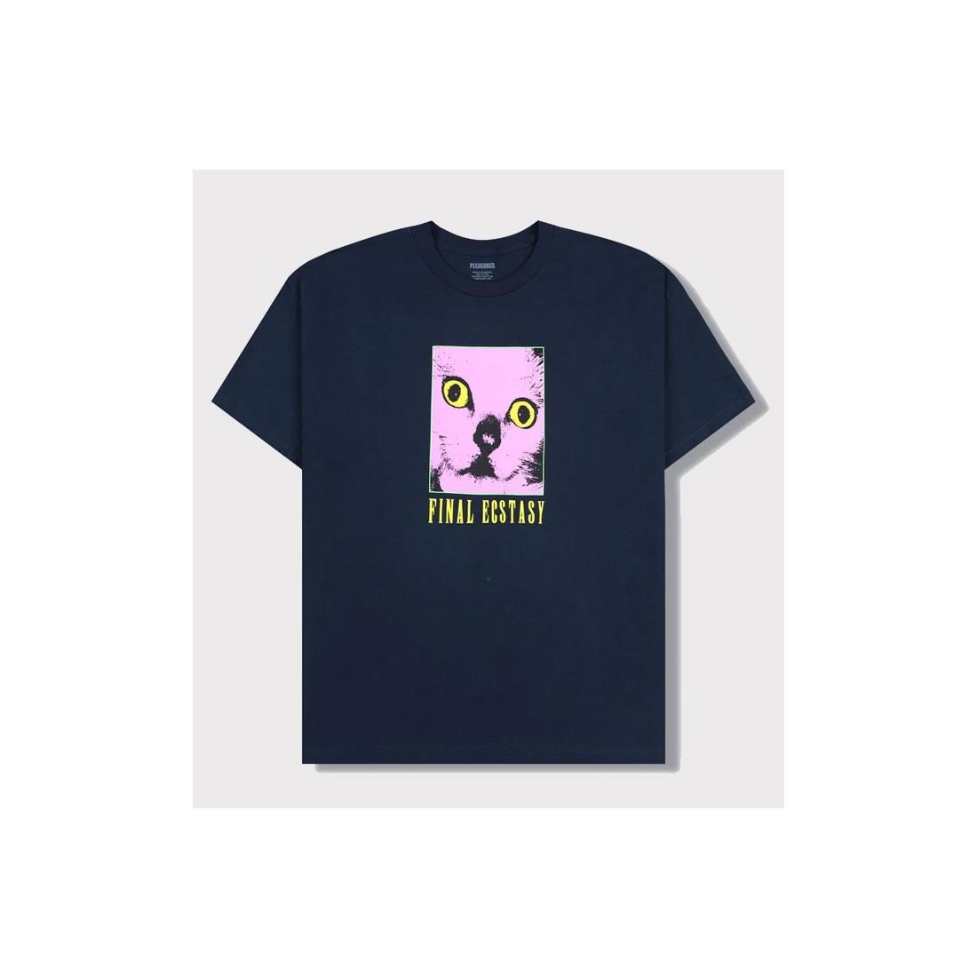 PLEASURES FINAL TEE AZUL MARINO