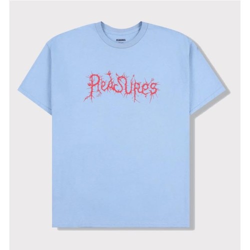 PLEASURES NATURE TEE AZUL
