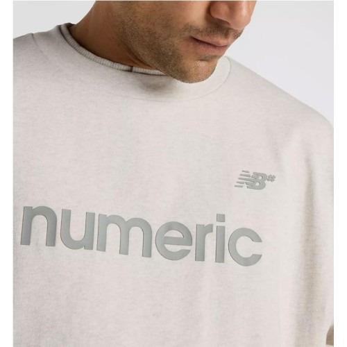 NB NUMERIC COTTON TEE GRIS 2