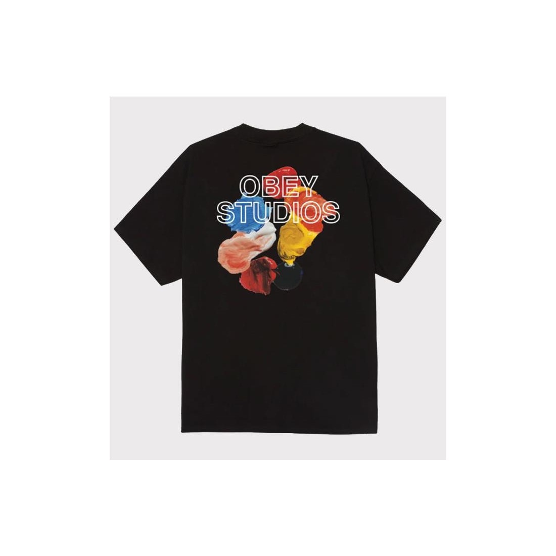 OBEY STUDIOS PALETTE TEE NEGRO
