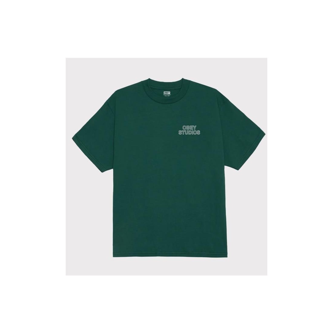 OBEY STUDIOS PALETTE TEE VERDE