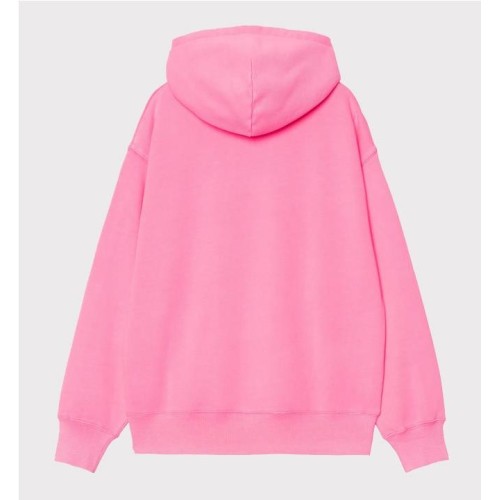 CARHARTT WIP W LUMO HOODIE ROSADO 2