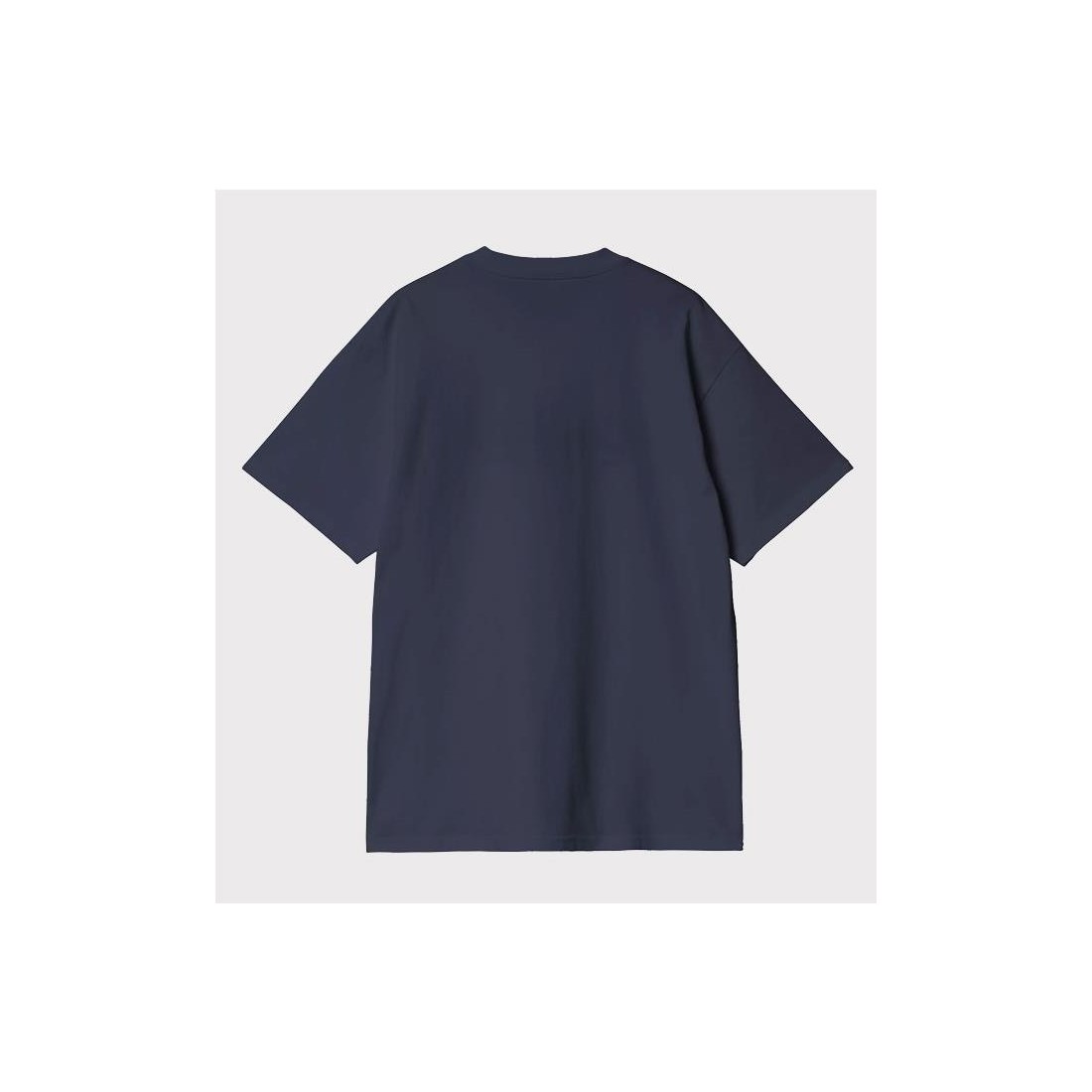 CARHARTT WIP LABEL SCRIPT TEE AZUL