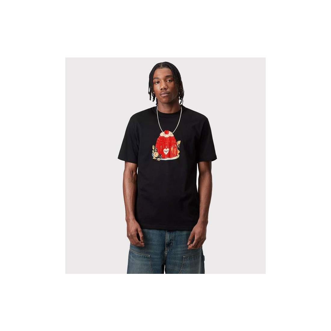 CARHARTT WIP PUDDING TEE NEGRO