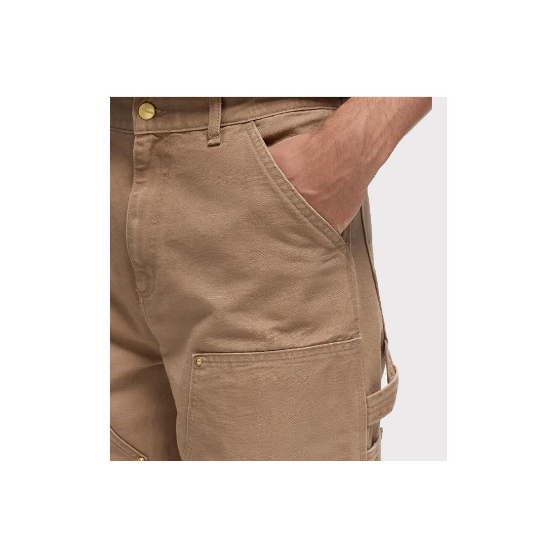 CARHARTT WIP DOUBLE KNEE PANT MARRON