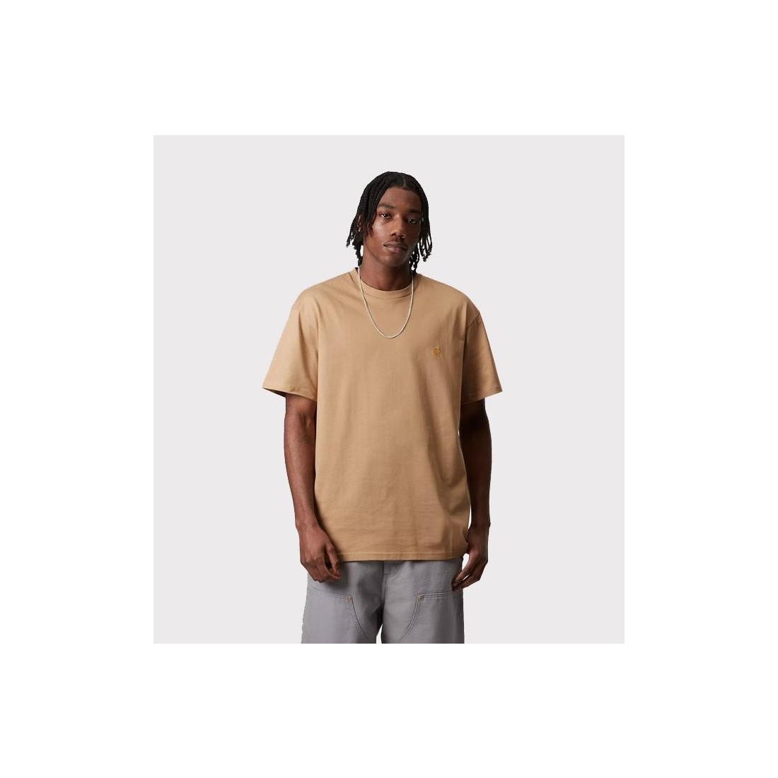 CARHARTT WIP CHASE TEE BEIGE