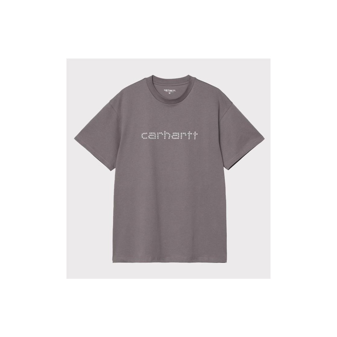 CARHARTT WIP RIVET SCRIPT TEE GRIS