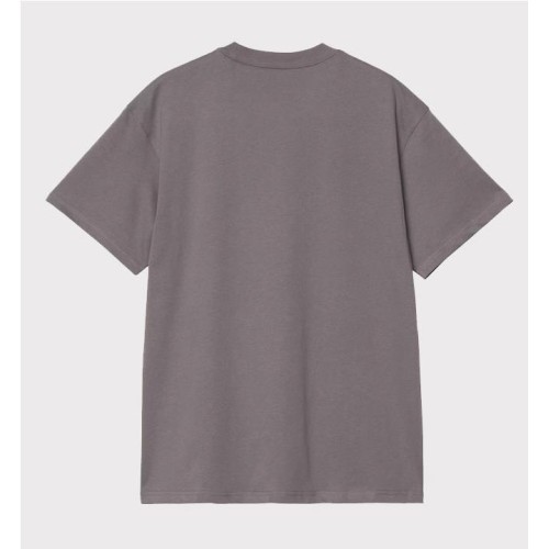 CARHARTT WIP RIVET SCRIPT TEE GRIS