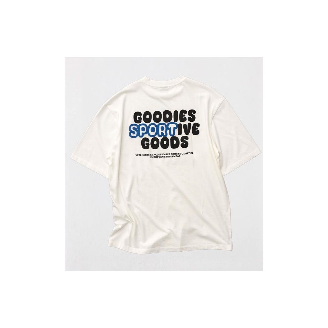 GOODIES SPORTIVE GOODS TEE BLANCO
