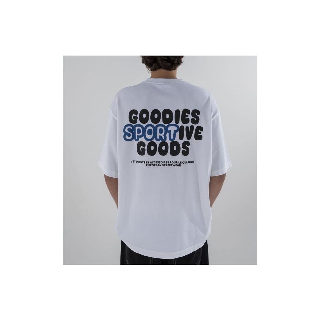 GOODIES SPORTIVE GOODS TEE BLANCO