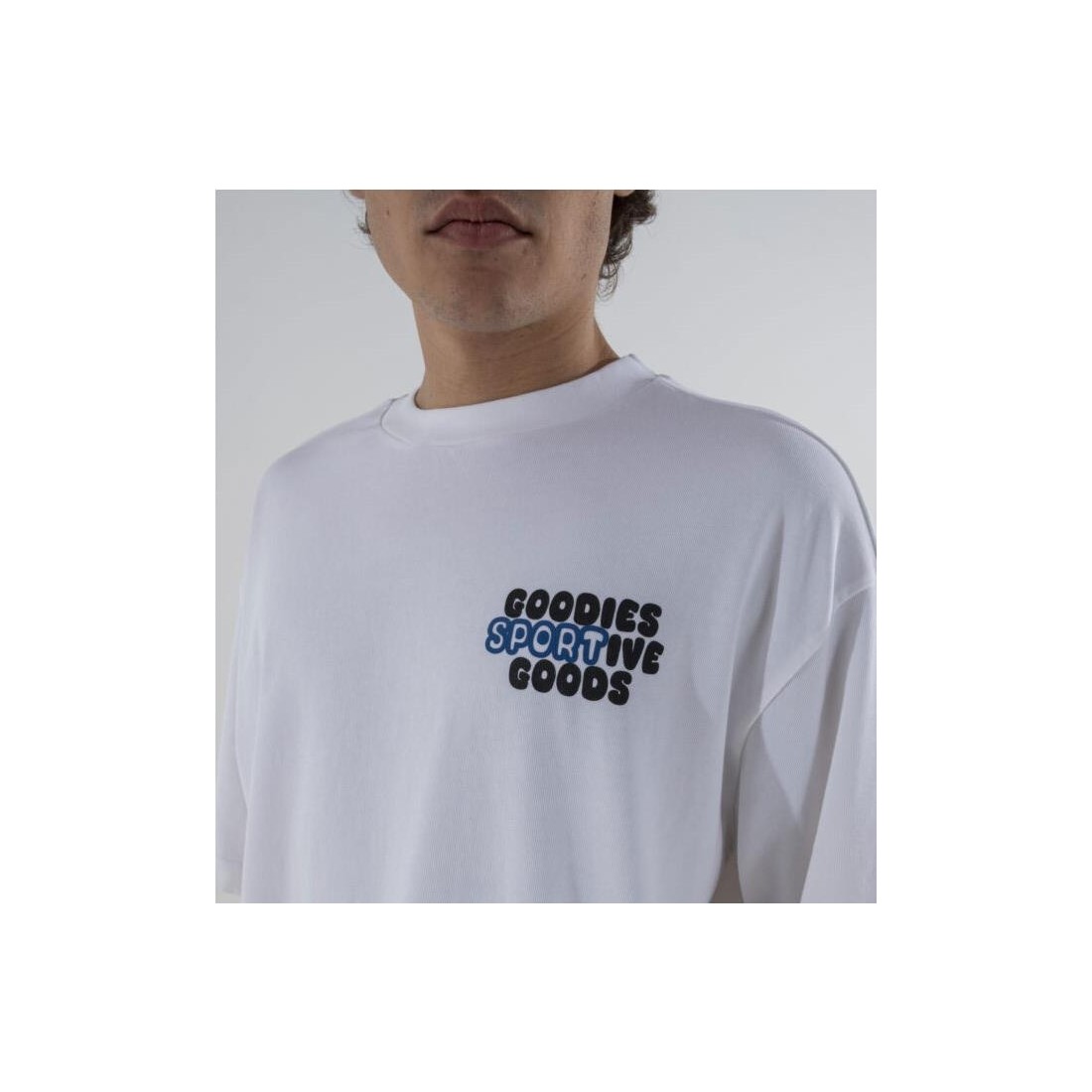 GOODIES SPORTIVE GOODS TEE BLANCO