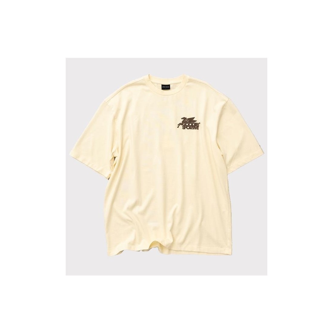 GOODIES SPORTIVE PEGASUS TEE BEIGE1