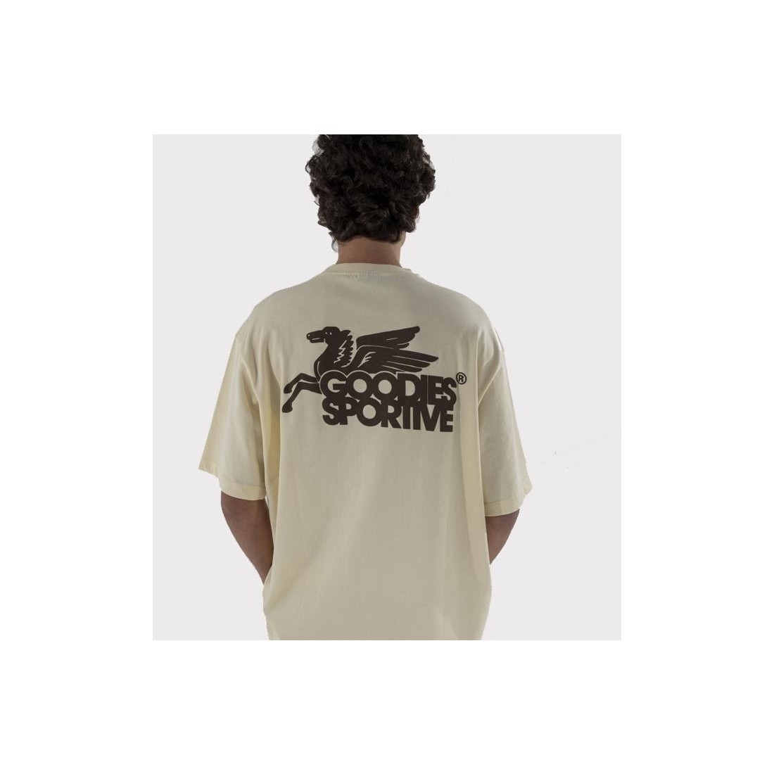 GOODIES SPORTIVE PEGASUS TEE BEIGE1