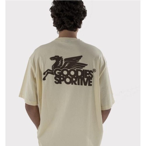 GOODIES SPORTIVE PEGASUS TEE BEIGE1