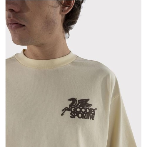 GOODIES SPORTIVE PEGASUS TEE BEIGE1