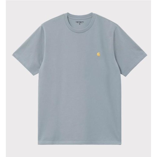 CARHARTT WIP CHASE TEE AZUL CLARO