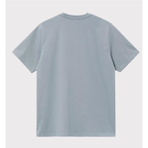 CARHARTT WIP CHASE TEE AZUL CLARO 2