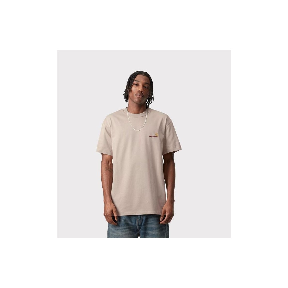 CARHARTT WIP AMERICAN SCRIPT BEIGE
