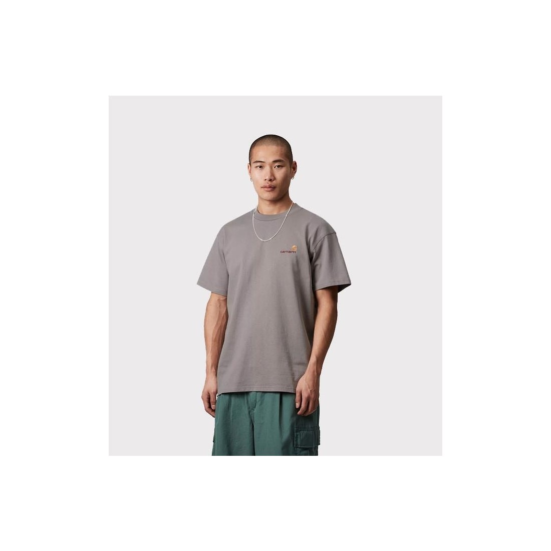 CARHARTT WIP AMERICAN SCRIPT GRIS