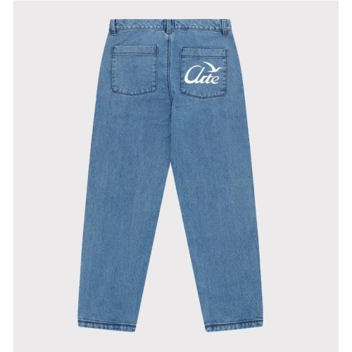 ARTE BIRD DENIM PANTS AZUL CLARO