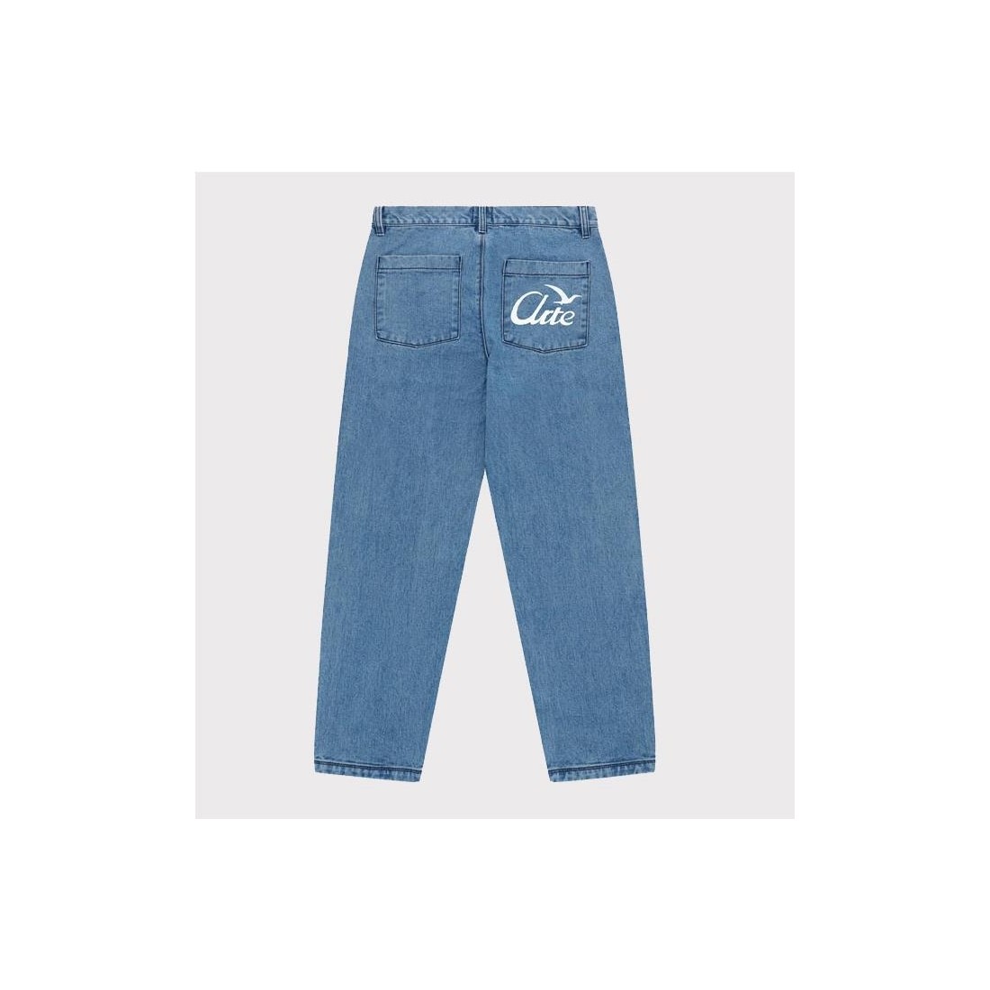 ARTE BIRD DENIM PANTS AZUL CLARO