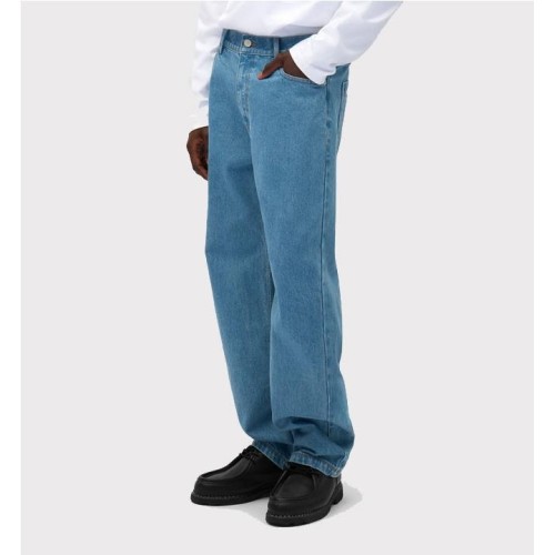 ARTE BIRD DENIM PANTS AZUL CLARO 2