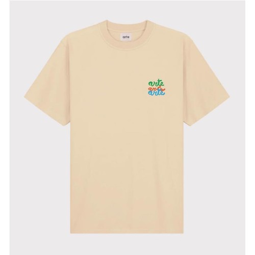 ARTE MULTI LOGO TEE BEIGE