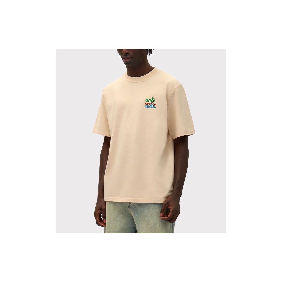 ARTE MULTI LOGO TEE BEIGE