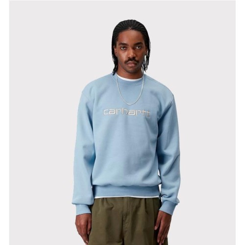 CARHARTT WIP SWEAT AZUL CLARO