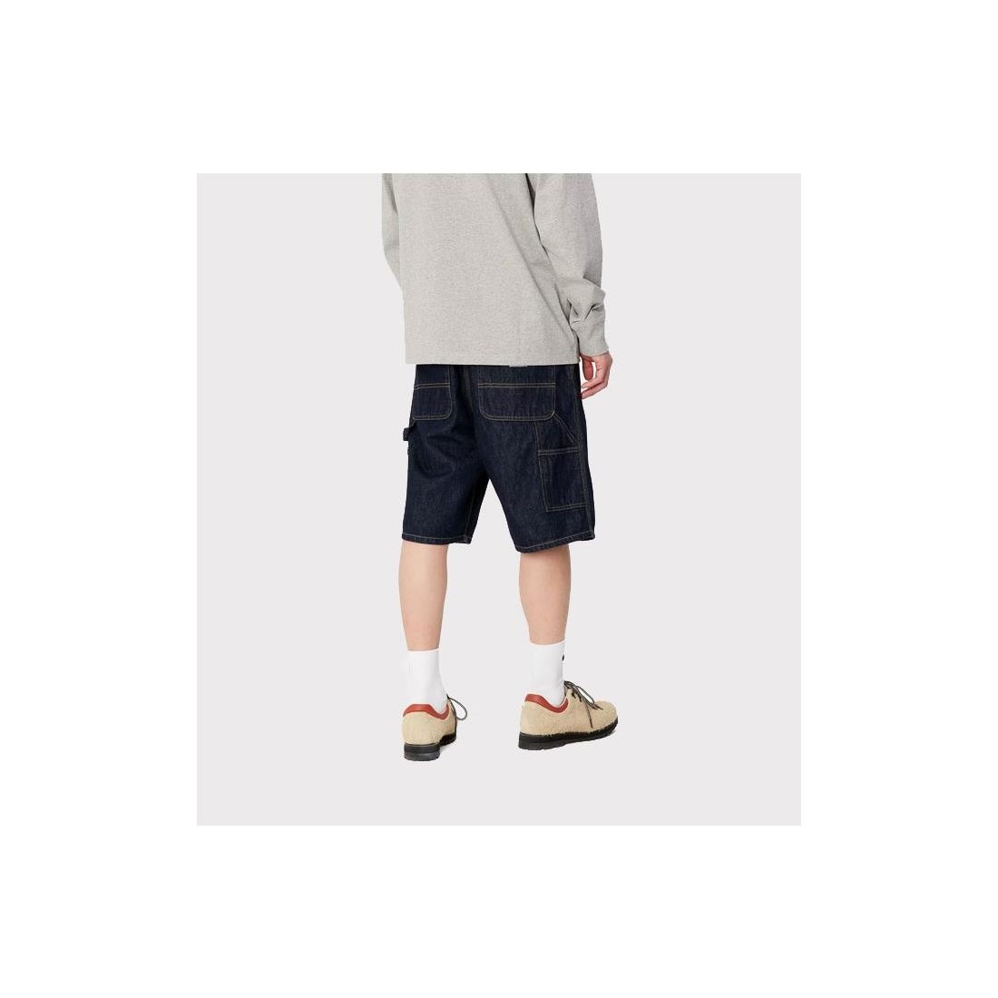 CARHARTT WIP SINGLE KNEE SHORT AZUL