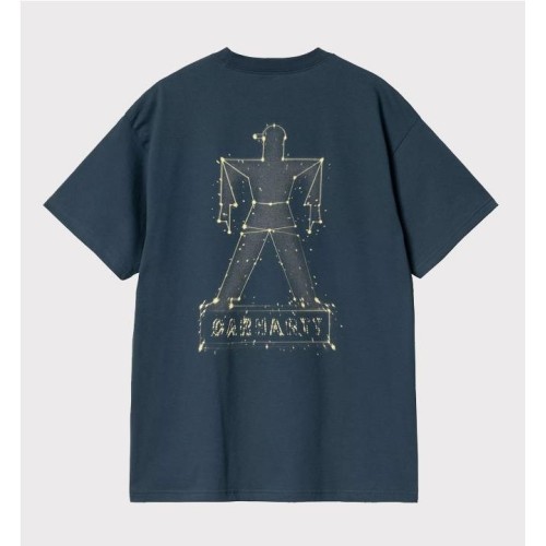 CARHARTT WIP STARGAZER TEE AZUL