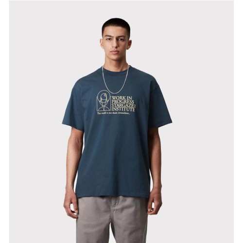 CARHARTT WIP STARGAZER TEE AZUL