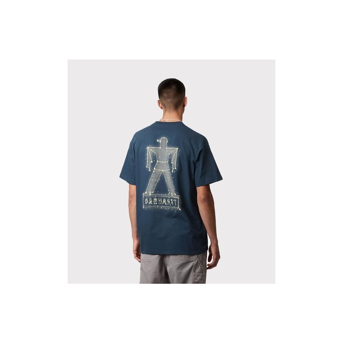 CARHARTT WIP STARGAZER TEE AZUL