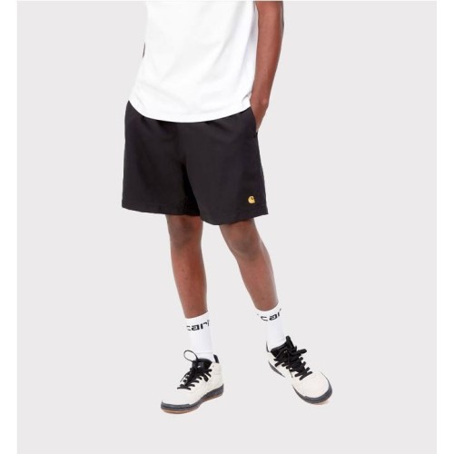 CARHARTT WIP CHASE SWIN TRUNKS NEGRO