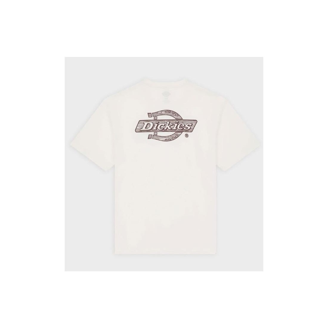 DICKIES WOOD LOGO TEE BEIGE