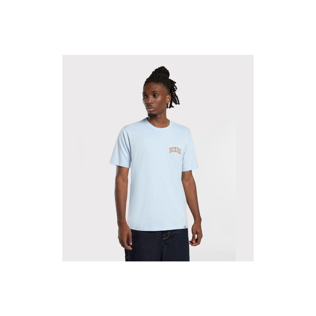 DICKIES AITKIN CHEST TEE AZUL CLARO