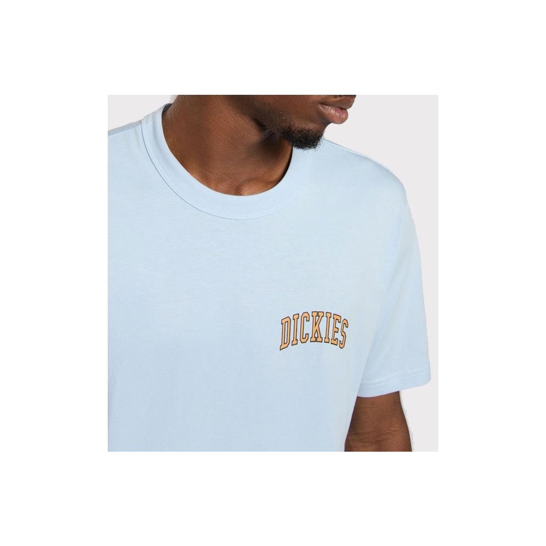 DICKIES AITKIN CHEST TEE AZUL CLARO
