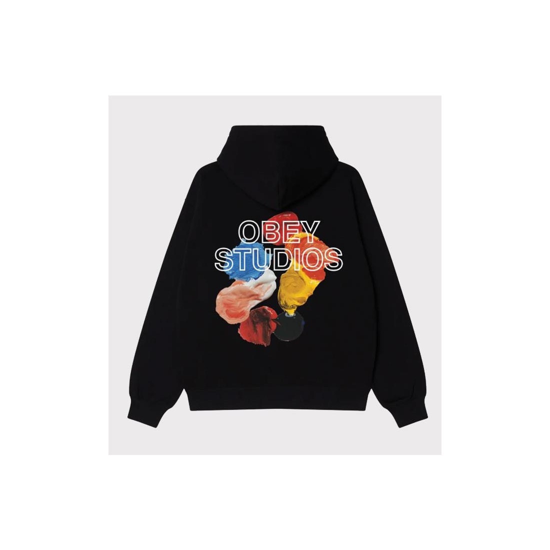 OBEY STUDIOS PALETTE HOODIE NEGRO