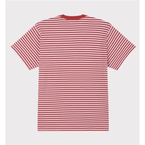 OBEY WORKS EYES STRIPE TEE ROJO