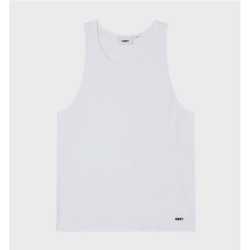 OBEY RIB TANK 2 PACK BLANCO