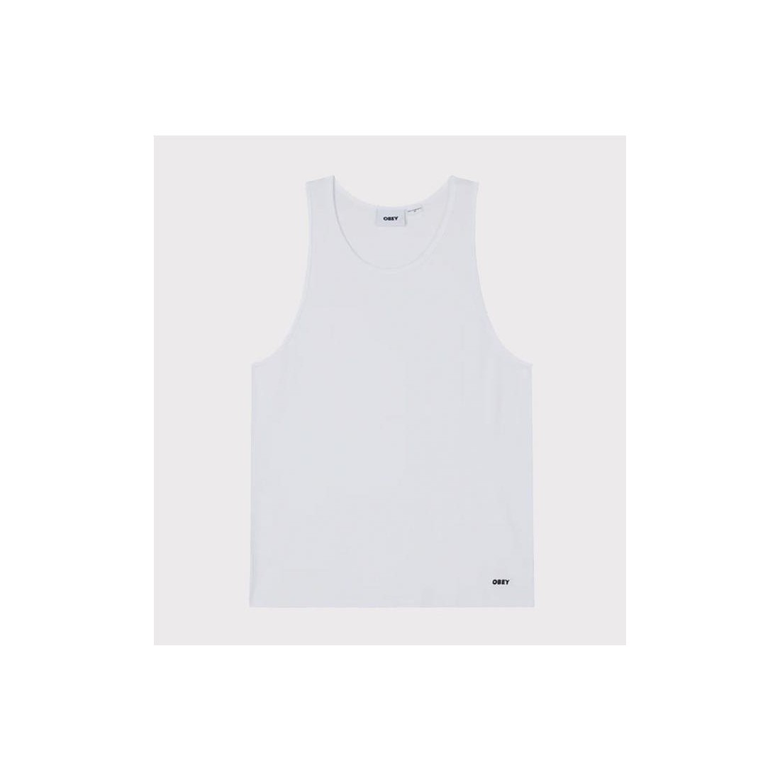 OBEY RIB TANK 2 PACK BLANCO