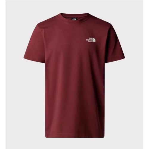 THE NORTH FACE SIMPLE DOME TEE GRANATE