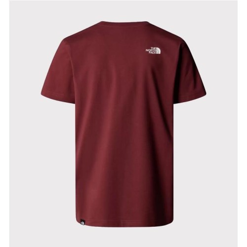 THE NORTH FACE SIMPLE DOME TEE GRANATE