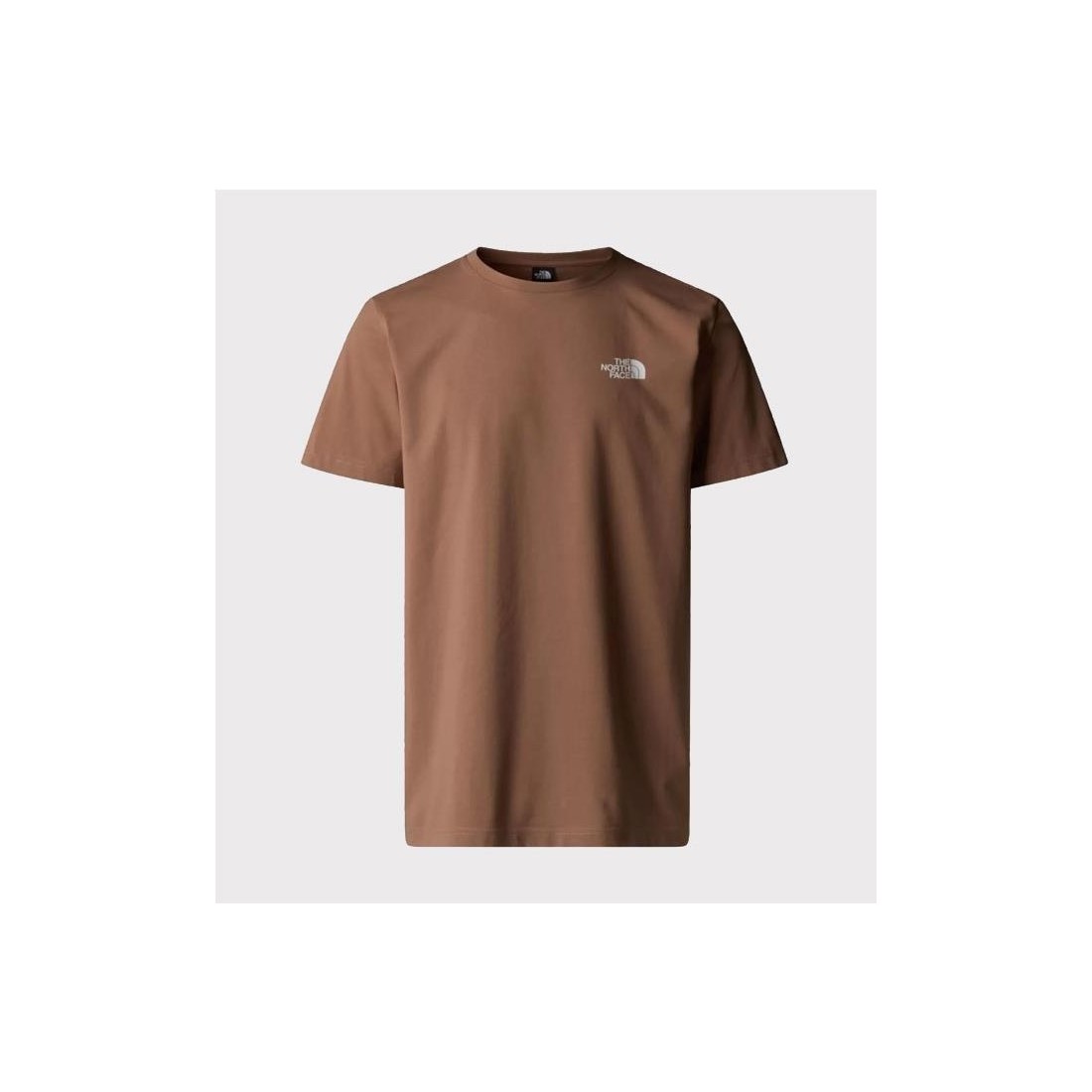 THE NORTH FACE SIMPLE DOME TEE MARRON