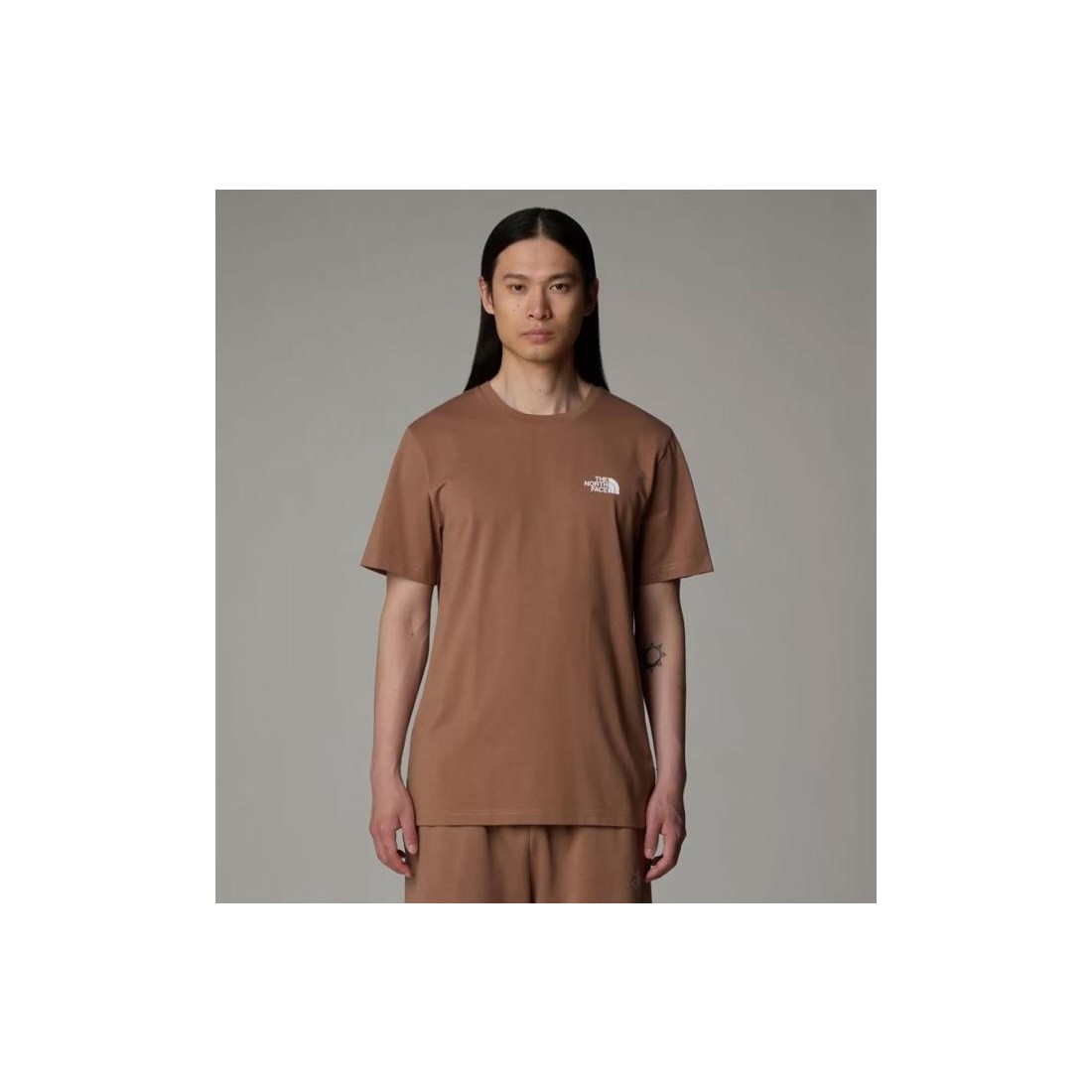 THE NORTH FACE SIMPLE DOME TEE MARRON