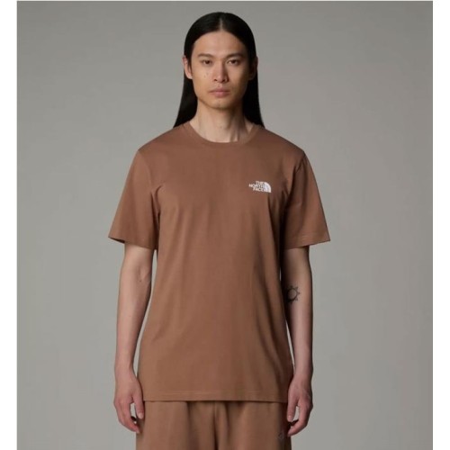 THE NORTH FACE SIMPLE DOME TEE MARRON